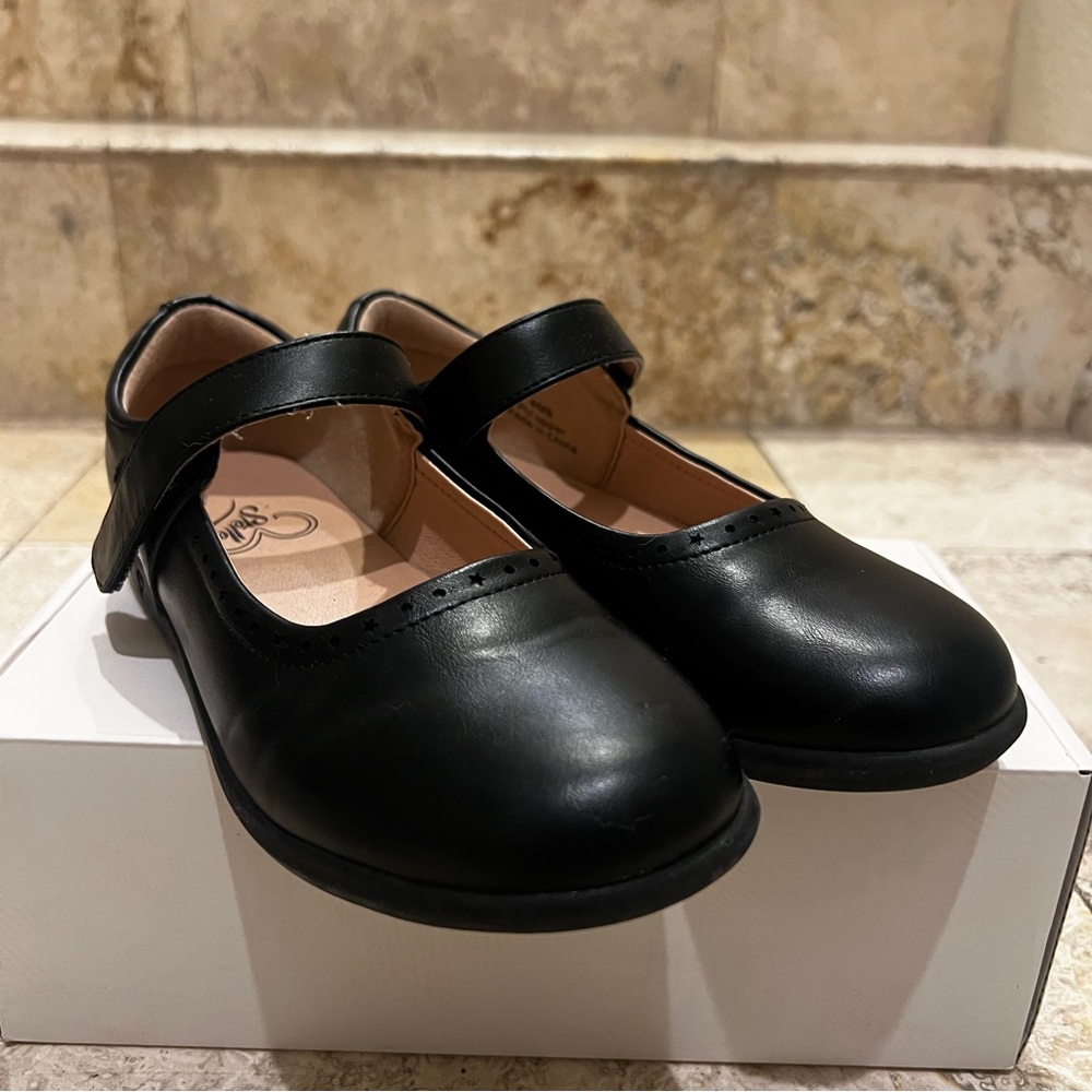 Stelle Black School Uniform Mary Jane Shoes